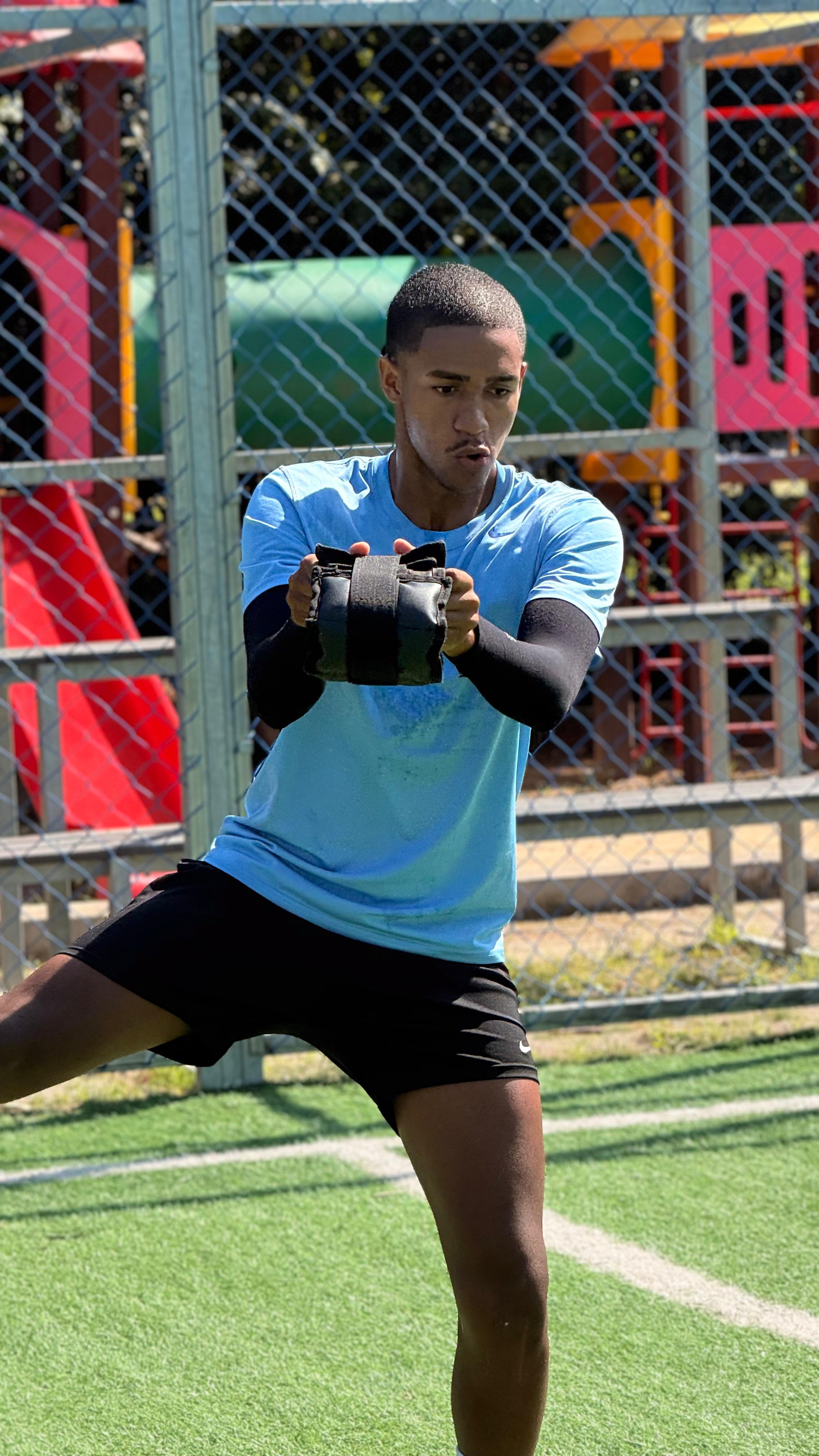 Atleta treinando